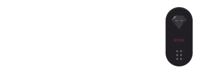 The Ruby gem resting quietly in the top-right corner of the screen